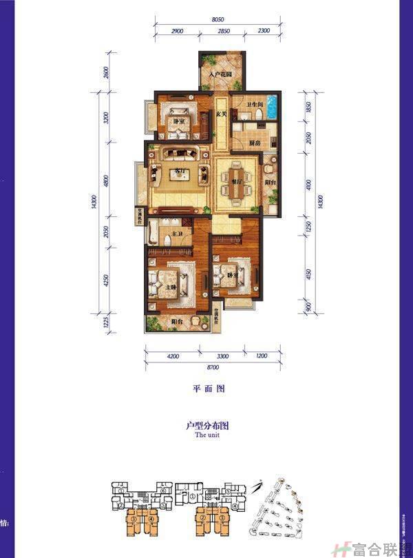 C1户型3室2厅2卫建筑面积：142平米.jpg