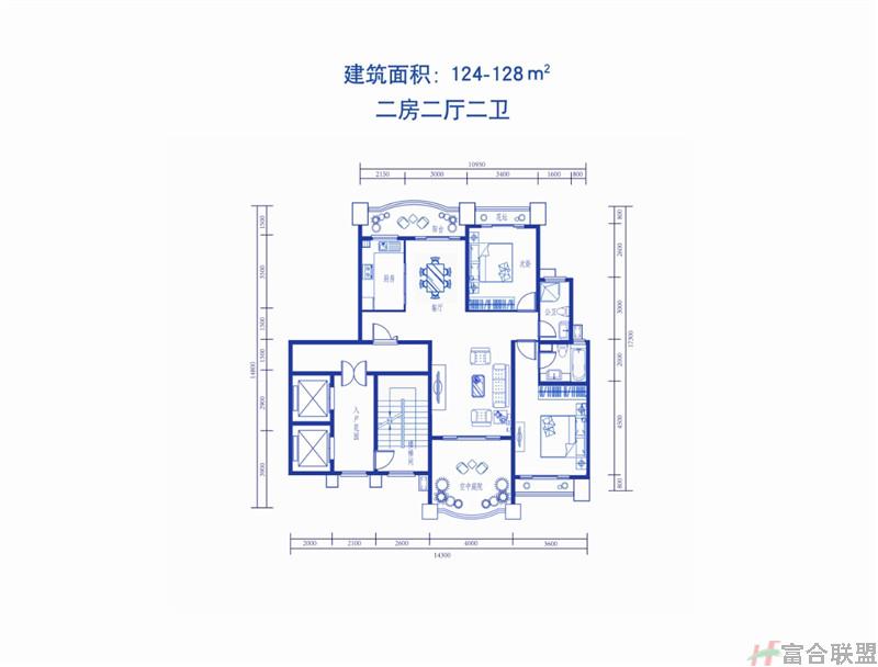 2房2厅2卫 建筑面积124-128平米.jpg